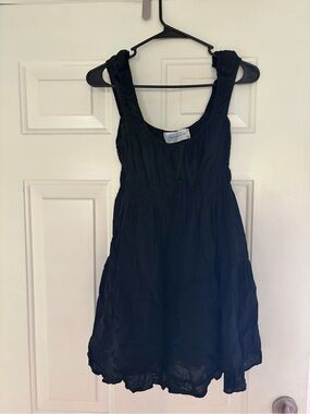 Lizard Thicket Black Mini Dress